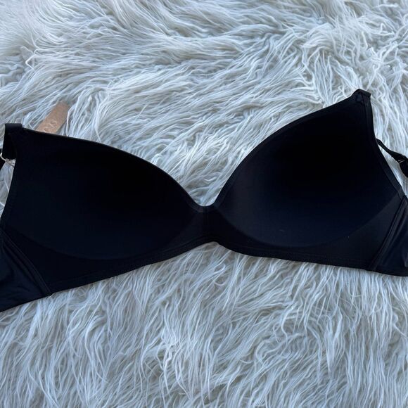 Skims Wireless Form T-shirt Bra Onyx Size 38DD - Picture 7 of 8